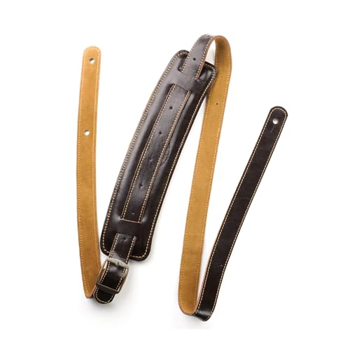 Amazon | [GIMI] Leather Vintage Strap 高級本革ギター